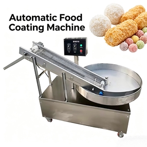 Machine à poudrer multifonctionnelle pour mochi, machine à paner commerciale automatique à plateau rotatif pour <span class=keywords><strong>boulangerie</strong></span> - Product Image 1