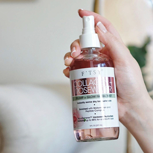 คอลลาเจนน้ํากุหลาบโรสให้ความชุ่มชื้นอย่างล้ําลึก โทนเนอร์ดอกกุหลาบคุณภาพสูง โทนเนอร์ดอกกุหลาบเป็นมิตรกับสิ่งแวดล้อม หมอก โทนเนอร์น้ํากุหลาบ - Product Image 4