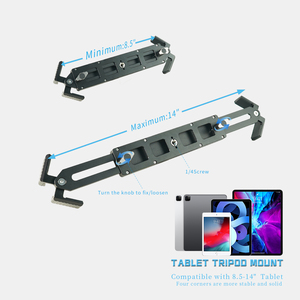 Prix usine antivol en aluminium iPad tablette trépied <span class=keywords><strong>support</strong></span> de montage 3/8 vis verrouillage voiture et travail camion écran accessoire - Product Image 4
