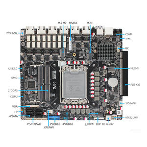 Carte mère industrielle de sécurité réseau AOS-MNB7506LM ITX pour ordinateur de bureau, plateforme <span class=keywords><strong>Intel</strong></span> 12e/13e génération LGA1700, nouvelle, 4 Go DDR5 double - Product Image 3