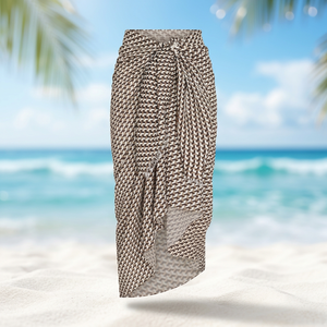 Sarong long imprimé pour femme - Utilisation polyvalente toutes saisons - Product Image 2