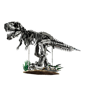KQIBOXXR KQ104 1876PCS Juego de Bloques de Construcción de Tiranosaurio <span class=keywords><strong>Rex</strong></span> Oscuro, Modelo de Juguete Técnico de Plástico, Regalo Moderno para Festivales - Product Image 1