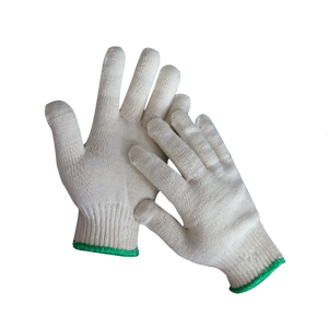 Hilo de algodón Tejer Protección laboral resistente al desgaste 40G <span class=keywords><strong>Guantes</strong></span> de algodón para el mercado de Corea - Product Image 6