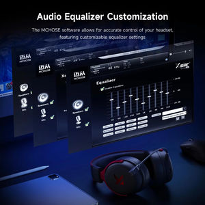 Auriculares Inalámbricos para Juegos MCHOSE V9 Pro, Sonido Envolvente, Micrófono con Cancelación de Ruido, Baja Latencia, Ligeros para PS5, PC, SWITCH - Product Image 3