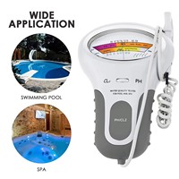 New Style Aquarium Water Quality Chlorine Tester Swimming Pool PH Residual Chlorine Detector Fish Tank Water Chlorine Analyzer