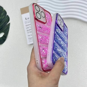 Fundas para Teléfono con Diseño de Chaqueta Acolchada, Novedad Creativa, <span class=keywords><strong>Precio</strong></span> Bajo al por Mayor, para <span class=keywords><strong>iPhone</strong></span> 15 14 Plus 13 12 Pro Xs Max <span class=keywords><strong>Xr</strong></span> Xs 7/8 Plus - Product Image 6