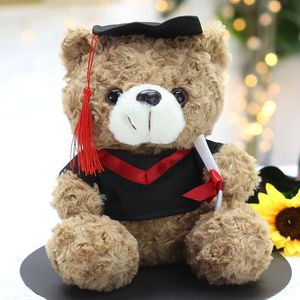 Oso de Peluche Kawaii de 25 cm con Gorro de Doctor, Súper Suave, Lindo, de Anime, de Algodón, con Logotipo Personalizado <span class=keywords><strong>para</strong></span> Graduación Escolar - Product Image 2