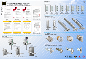 Serrure de porte coupe-feu <span class=keywords><strong>KEYMAN</strong></span>, homologuée 3H ANSI Grade 1, durable, à mortaise, pour passage de couloir, avec installation facile - Product Image 6