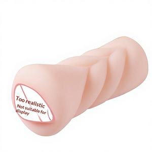 Мужской мастурбатор Laile Small Name, ручной, с обратным отливом, имитация рта, с присоской, дизайн «самолет», без смазки, имитация вагины - Product Image 1