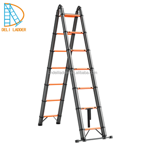 Thang Gác Mái LIDL Có Thể Thu Gọn Bằng Thép Sắt 7 + 7 Bậc Thiết Kế Gập Được Dạng Ống Lồng - Product Image 2