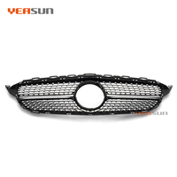 Calandre avant haute qualité W205 style diamant pour Mercedes Benz W205 classe C 2015 2016 2017 2018