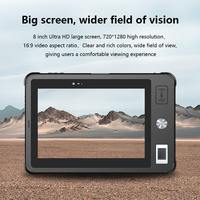 OEM QR Código de barras escáner NFC RFID UHF Tableta robusta para Android 500nits Brillo 10000mAh Batería a prueba de golpes res