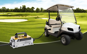 Hot Selling Waterproof IP65 Intelligent 48V25A 54.6V 58.4V58.8V LeadAcid Li-ion for Golf Carts QA1250A 48v25a - Product Image 1