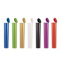 Tubes à ouverture facile en plastique transparent, étanches, anti-enfants, taille personnalisée, couleur personnalisée, estampage à chaud, 98mm 109mm, pour rouge à lèvres, gelée, biscuits, nouilles