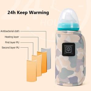 Bolsa Calentadora de Biberones Portátil Eléctrica con Carga USB y Logotipo Personalizado - Product Image 2