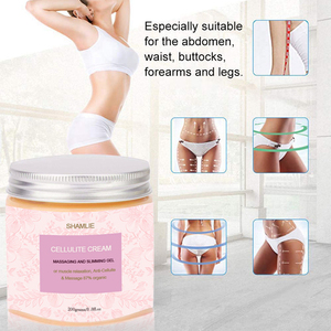 Marque privée Lotion raffermissante naturelle à base de plantes 200g <span class=keywords><strong>pour</strong></span> raffermir la <span class=keywords><strong>peau</strong></span> amincissant l'estomac graisse Cellulite crème chaude de perte de poids - Product Image 4