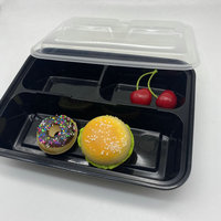 Emballage alimentaire auto-chauffant personnalisé pour le déjeuner, boîte repas en PP, barquettes alimentaires jetables avec couvercle