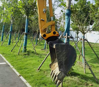 JS220 Jcb 3cx Attelage rapide haute efficacité Coupleur rapide 360 degrés pour pelle