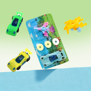 Bonbons durs fruités multicolores personnalisés en gros sous marque privée, en forme de voitures et d'avions, friandises amusantes pour enfants, idéales pour les fêtes - Product Image 1