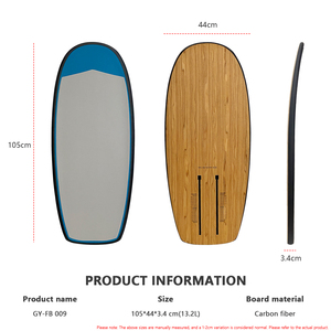 Planche de Wing Foil en Fibre de Carbone 105cm, Planche Hydrofoil 13L, Planche de <span class=keywords><strong>Surf</strong></span> Pump Foil – Prise en charge des commandes en gros, Service OEM - Product Image 2