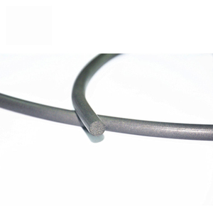 Tira de sellado inferior de Puerta de coche caucho extruido seguimiento diseño personalizado hueco 1*3mm tubo de goma conductora - Product Image 2