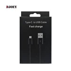 Ddoey kabel pengisi daya cepat, kabel daya Tipe C USB-C tipe C, kabel pengisian daya sinkronisasi Data 3A 60W untuk Samsung