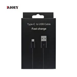 كابل طاقة USB-C من djoey USB3.0 Gen2 نوع C خط شاحن مزامنة البيانات 3A 60W شحن سريع سلك من النوع C لسامسونج