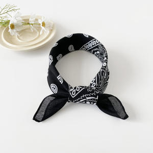 <span class=keywords><strong>Bandana</strong></span> Paisley Grande per Uomo e <span class=keywords><strong>Donna</strong></span>, Fascia per Capelli <span class=keywords><strong>Nera</strong></span> Rossa Bianca, <span class=keywords><strong>Bandana</strong></span> da Cowboy - Product Image 5