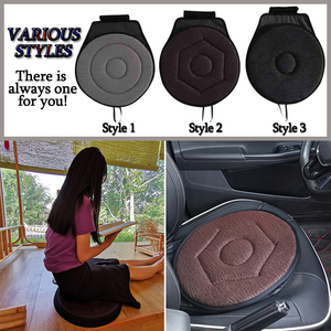 <span class=keywords><strong>Coussin</strong></span> de siège de <span class=keywords><strong>voiture</strong></span> rotatif respirant de haute qualité pour l'été, adapté aux personnes âgées et aux femmes enceintes, universel, vente en gros - Product Image 3