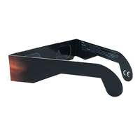 Lunettes d'observation du soleil total certifiées CE et ISO pour vision directe du soleil, idéales pour la promotion