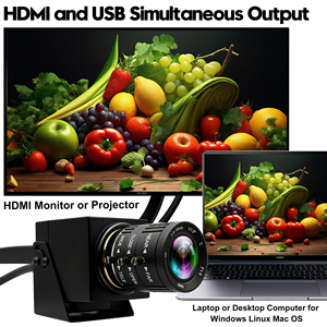 Caméra de diffusion en direct ELP <span class=keywords><strong>UHD</strong></span> avec objectif zoom CS, sortie simultanée USB HDMI, caméra UVC <span class=keywords><strong>4K</strong></span> 30fps, plug-and-play pour la télémédecine - Product Image 4