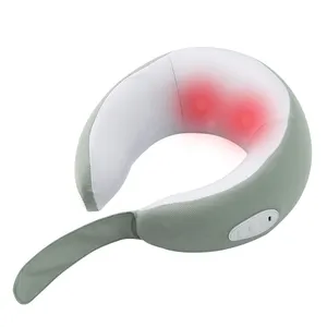 Factory Low Price Travel Pillow Electric 3D Rotation Kneading Massager Neck Shoulder Massage