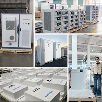 Sistema de Almacenamiento de Energía en Contenedores Sunwave BESS 500kW 1MWh 1000kW 2MWh, Almacenamiento de Energía a Escala de Red Eléctrica LiFePO4, Proyecto Llave en Mano 20GP 40GP