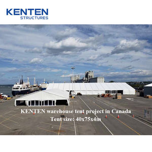 Grote Verplaatsbare Industriële Opslag Schuilplaats 30X20X40M Geïsoleerde Tijdelijke Commerciële Magazijnstructuur Harde <span class=keywords><strong>Tent</strong></span> Voor Opslag - Product Image 5