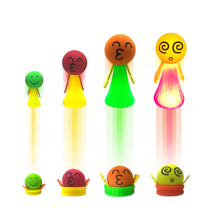 Nouveauté 2023 : Jouet rebondissant Hip Hop avec lumières et expressions, poupée sauteuse anti-stress éducative pour enfants - Product Image 2