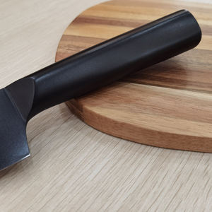 Xyj ensemble de couteaux de cuisine à manche creuse, outil noir enduit 6 pièces avec support de couteau magnétique - Product Image 4