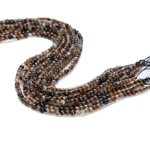 ลูกปัดพลอยอาเกตธรรมชาติทรงบริลเลียนต์คัท 2079 สำหรับทำเครื่องประดับ ขนาด 8 มม. และตัวเลือกความสูงของสินค้า 3 มม. - Product Image 1