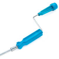 Outil de dragage d'égout de tuyau de ressort de nettoyage de dragage d'évier de serpent en métal durable