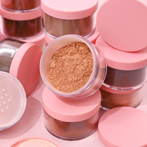 Maquillaje vegano personalizado en <span class=keywords><strong>21</strong></span> colores, terciopelo translúcido mate, <span class=keywords><strong>polvo</strong></span> de ajuste impermeable, <span class=keywords><strong>polvo</strong></span> suelto rosa - Product Image 3