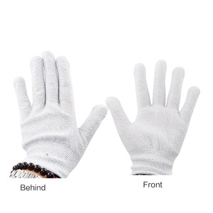 Guanti conduttivi per terapia con elettrodi decine/EMS in fibra d'argento + calze + cuscinetti da polso unità di elettroterapia per terapia fisica - Product Image 4