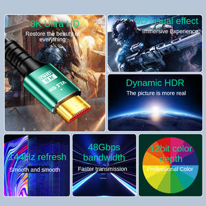 <span class=keywords><strong>Câble</strong></span> HD haute définition 8K2.1 Version Ultra clair <span class=keywords><strong>144HZ</strong></span> <span class=keywords><strong>Câble</strong></span> haute définition pour téléviseur, ordinateur portable, connexion 8K - Product Image 4