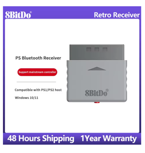 Adaptador receptor retro 8BitDo para PS1 y PS2, compatible con controles de <span class=keywords><strong>Xbox</strong></span> Series / <span class=keywords><strong>Xbox</strong></span> One - Product Image 1