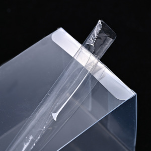 Boîte carrée transparente en plastique avec couvercle, sur mesure pour emballage cadeau et artisanat, en PVC, origine Wenzhou - Product Image 2