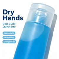 Vente en gros de craie sèche pour les mains, 30 ml, bleue transparente, longue durée, anti-transpiration, pour l'escalade, la pole dance
