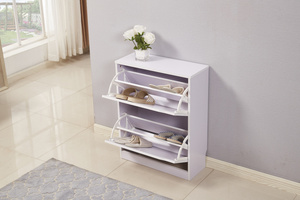 <span class=keywords><strong>Meuble</strong></span> <span class=keywords><strong>à</strong></span> chaussures moderne et fin en bois <span class=keywords><strong>Design</strong></span> élégant et peu encombrant <span class=keywords><strong>pour</strong></span> <span class=keywords><strong>entrée</strong></span> ou placard Meubles de maison - Product Image 2