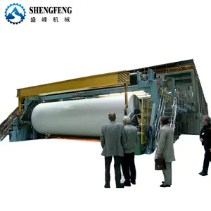 Bamboo fiber a4 paper copy paper making machine production line for sale