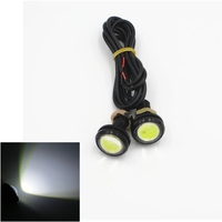 Luz led para coche COB águila luz antiniebla 3W 1,5 W 12V rojo blanco ámbar azul hielo verde luces LED Auto águila DRL luz antiniebla