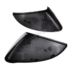 Coque de rétroviseur en fibre de carbone pour Volkswagen Golf Mk7 Sportsvan Lamando Touran L, ensemble complet - Product Image 4