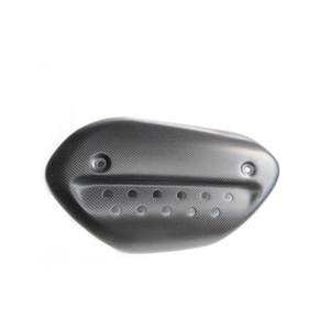 Piezas de motocicleta de fibra de carbono de calidad, cubierta de escape de carbono mate para 2019 <span class=keywords><strong>Triumph</strong></span> <span class=keywords><strong>Scrambler</strong></span> <span class=keywords><strong>1200</strong></span> - Product Image 1