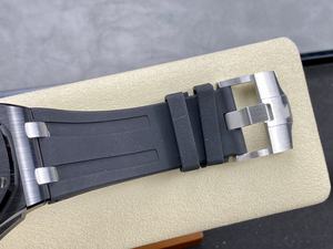 Buzo de alta calidad mecánica a prueba de agua 42mm APS fábrica Cal. 3120 movimiento 15707 caja de cerámica negra reloj Audemars - Product Image 6